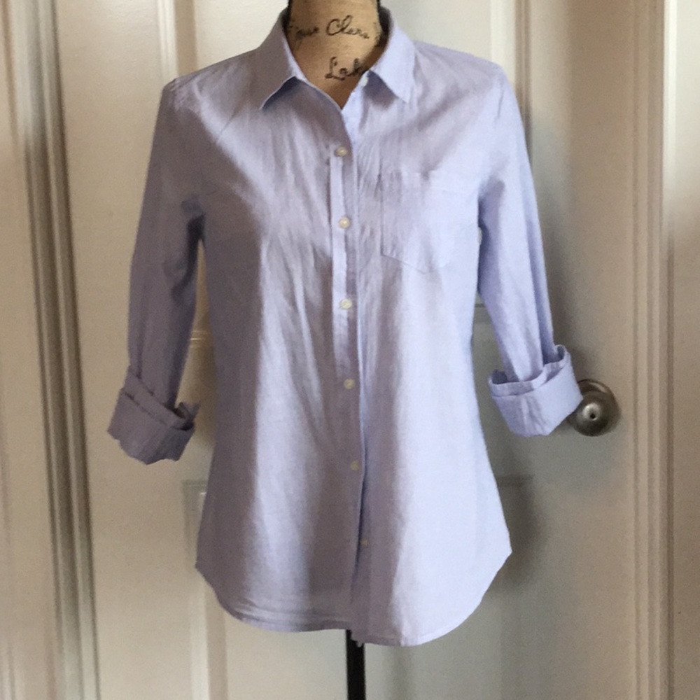 GAP light blue button down ~ Size Small
